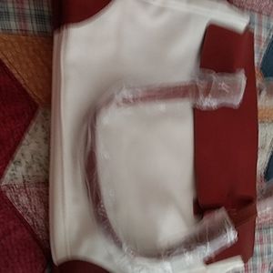 Satchel hobo purse white